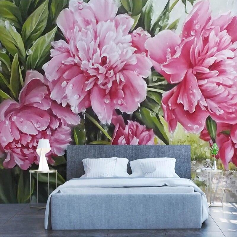 Big pink flower wallpaper